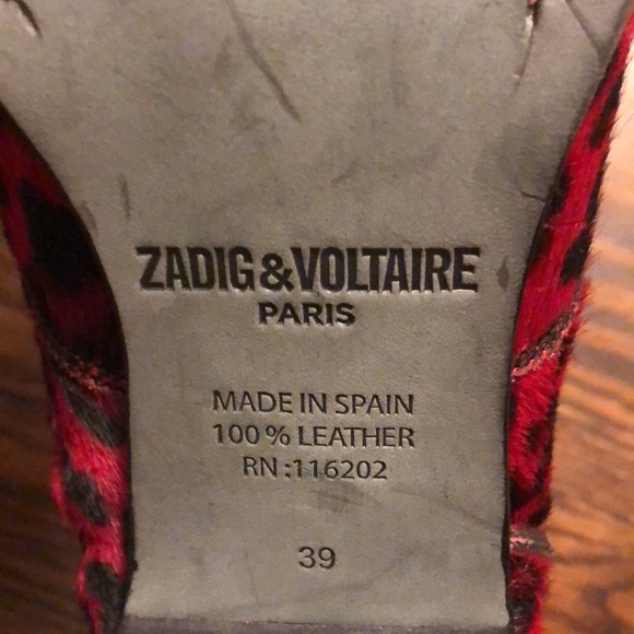 Red booties - Picture 4 of 4